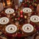 Набор новогодних тарелок "SANTA'S GIFT" 28 см 6 шт