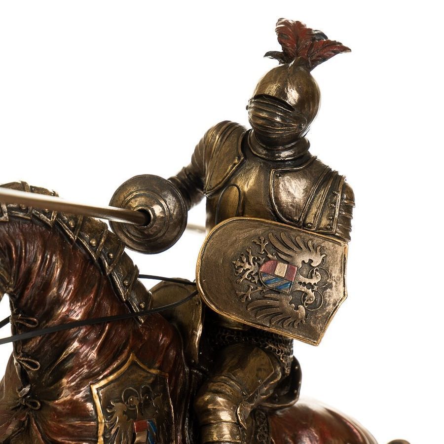 Cтатуэтка Veronese Рыцарь на коне 76395A4