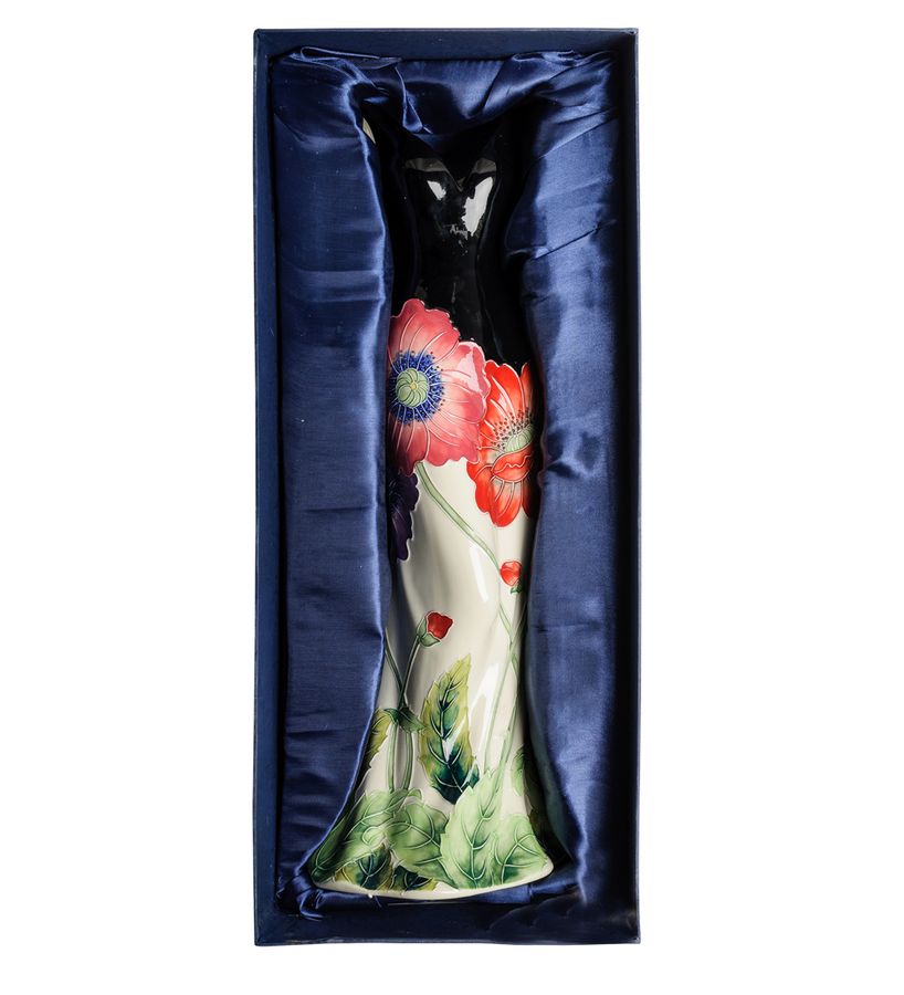 Фарфоровая напольная ваза Платье Pavone JP-156/11