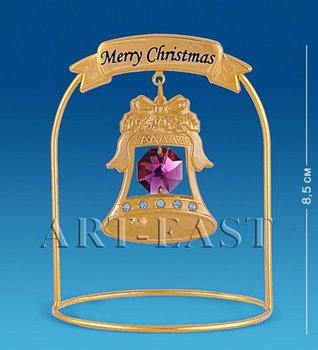 Дзвіночок Merry Christmas (Кольорові Кристали) Ar-1139/ 1