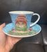 Чашка Порцелянова з Блюдцем Новорічний Кіт 924-656