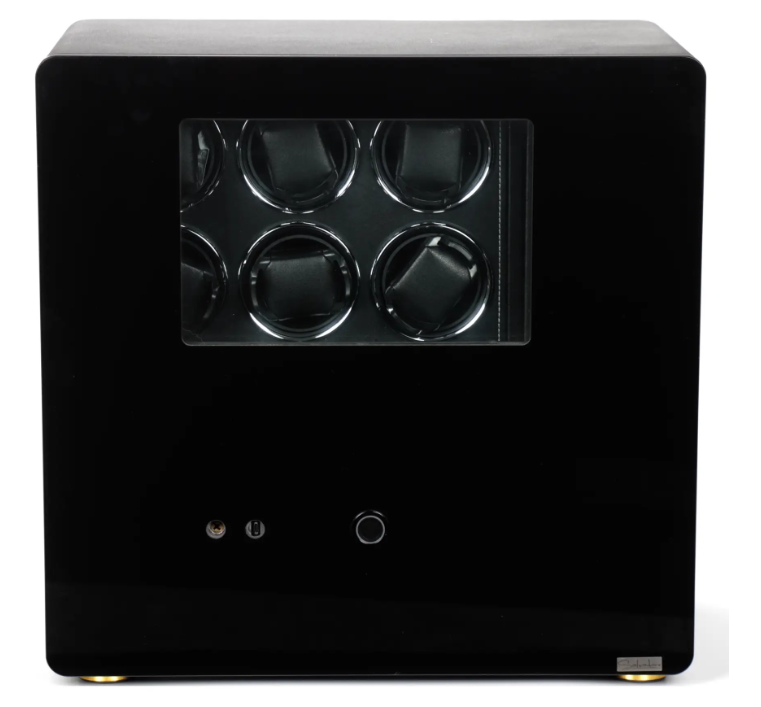 Шкатулка сейф для подзавода часов Salvadore  Mini Black Safe