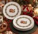Набор новогодних тарелок "SANTA'S GIFT" 21 см 6 шт