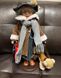 Кукла фарфоровая, декоративная Бабушка с собачкой RF-Collection