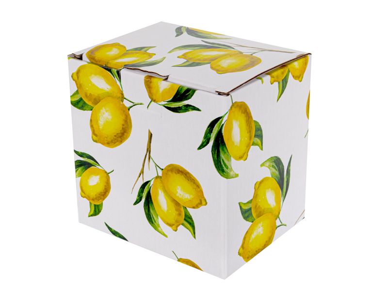 Кружка фарфоровая Лимоны 370 мл 922-036