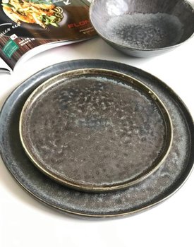 Набор тарелок керамических Плутон на 6 персон, 12 предметов