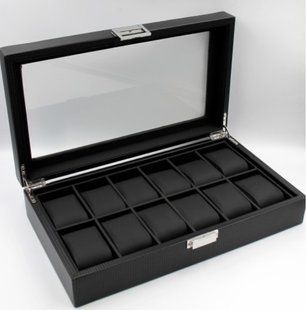 Шкатулка для часов мужская 12PU.FIB.BL