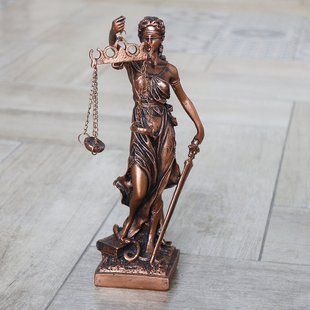 Статуэтка Фемида Богиня правосудия