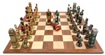 Шахматы эксклюзивные Italfama "Romani vs Barbari"
