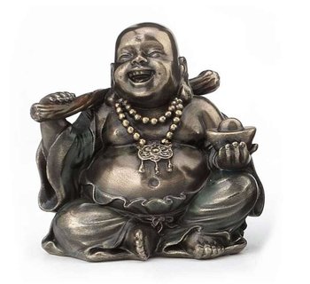 Коллекционная статуэтка Veronese Будда с золотом WU77546A4