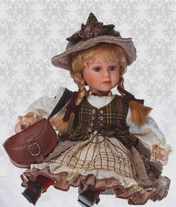 Кукла фарфоровая, декоративная Ханна RF-Collection