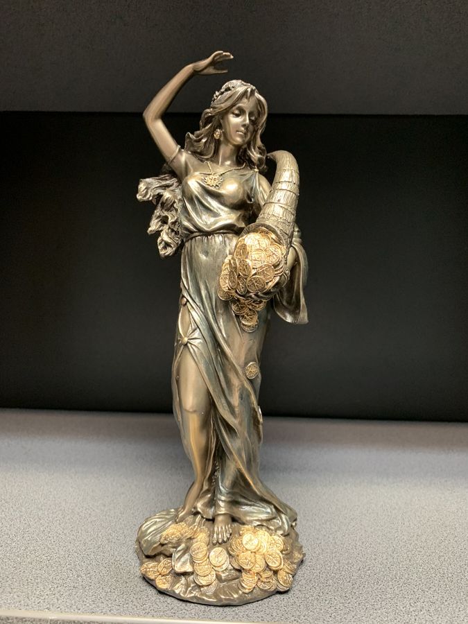 Статуэтка Veronese Богиня удачи Фортуна 75484A4