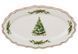 Блюдо новогоднее Green Christmas 35 х 20 см 1 шт без коробки