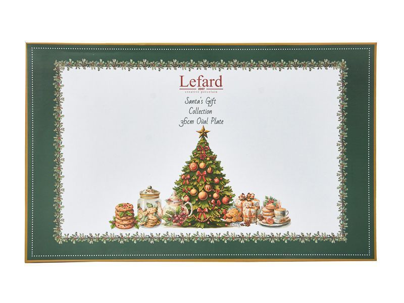 Блюдо новогоднее "SANTA'S GIFT" 36 см