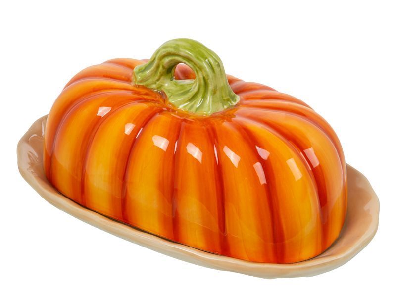 Маслянка з кришкою Гарбуз