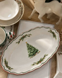 Блюдо новогоднее Green Christmas 35 х 20 см 1 шт без коробки