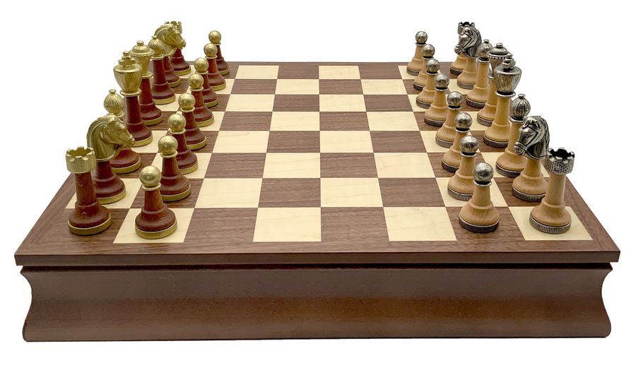 Шахматы подарочные, деревянные Italfama Staunton