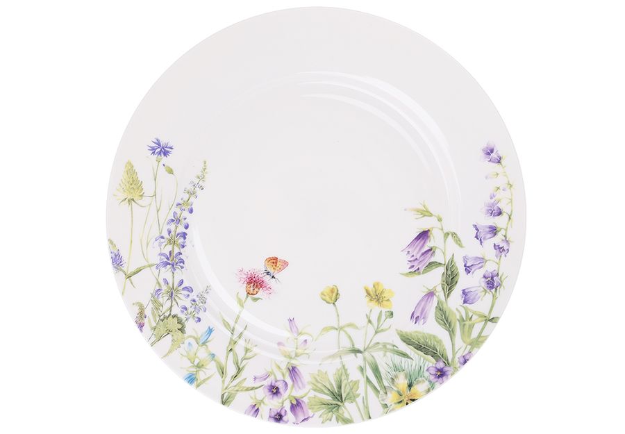 Набор фарфоровых тарелок Весна 27 см