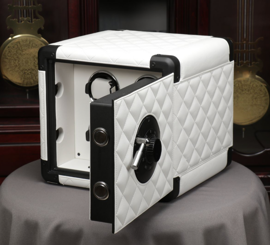 Шкатулка сейф для механічних Годинників Salvadore Safe Small WH