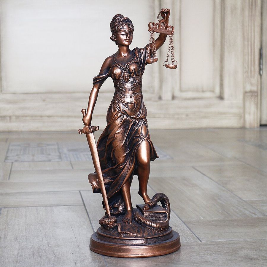 Статуетка Феміда Богиня Правосуддя 42 См